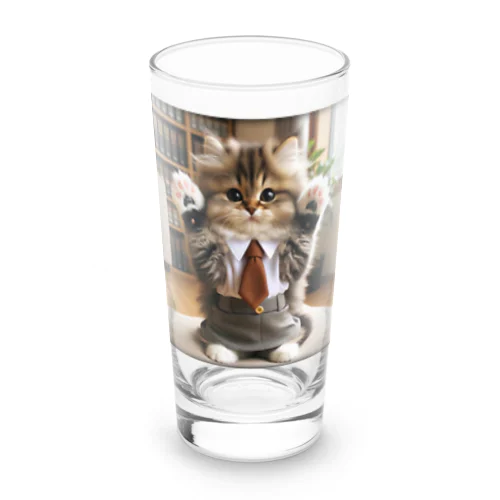 可愛い猫ちゃん06 Long Sized Water Glass