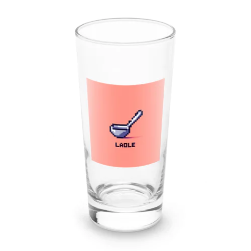 ドット絵「おたま」 Long Sized Water Glass