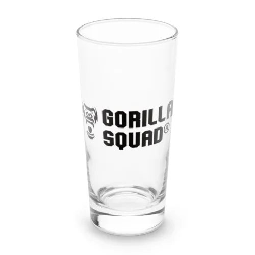 GORILLA SQUAD ロゴ黒 ロンググラス