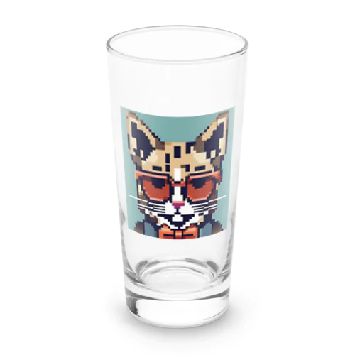 Sharp Cat Long Sized Water Glass