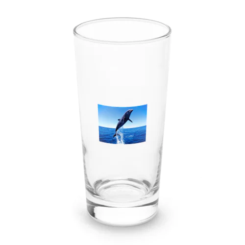 空飛ぶイルカ Long Sized Water Glass