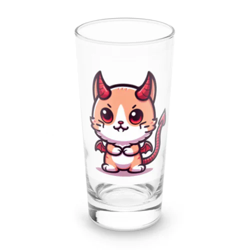 新人悪魔猫☆ Long Sized Water Glass