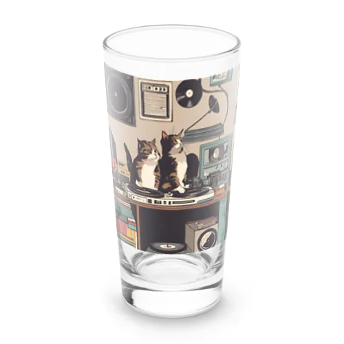 ねことレコード Long Sized Water Glass