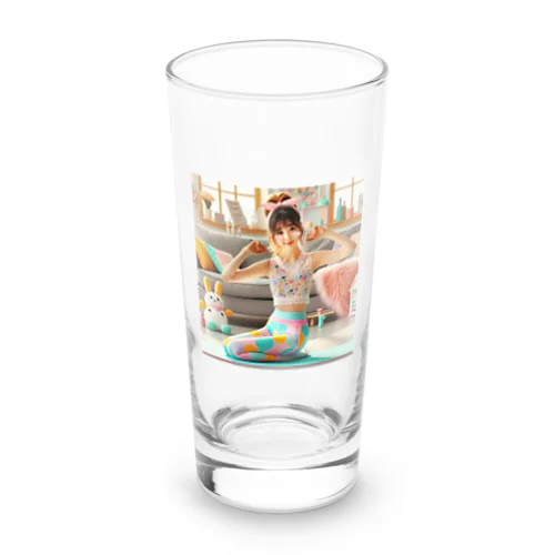 かわいい女の子 Long Sized Water Glass