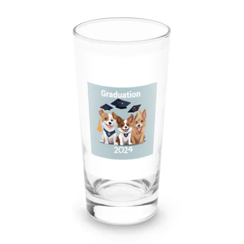 2024卒業アイテム　犬 Long Sized Water Glass