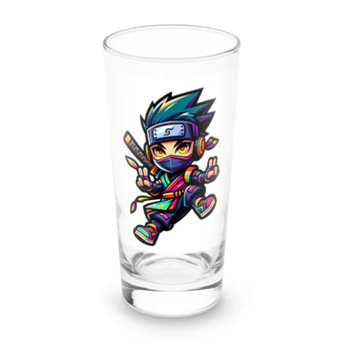 “Digital Ninja” Long Sized Water Glass