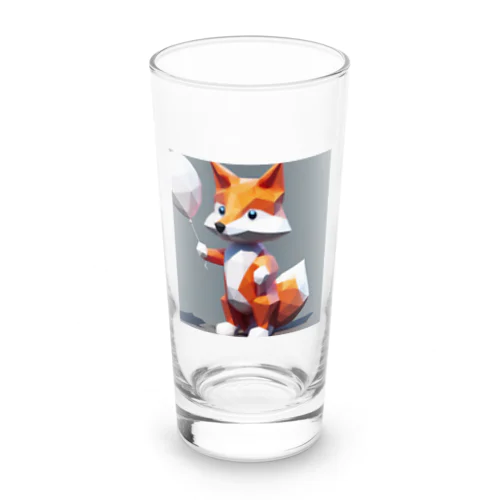 風船を持ったきつね Long Sized Water Glass