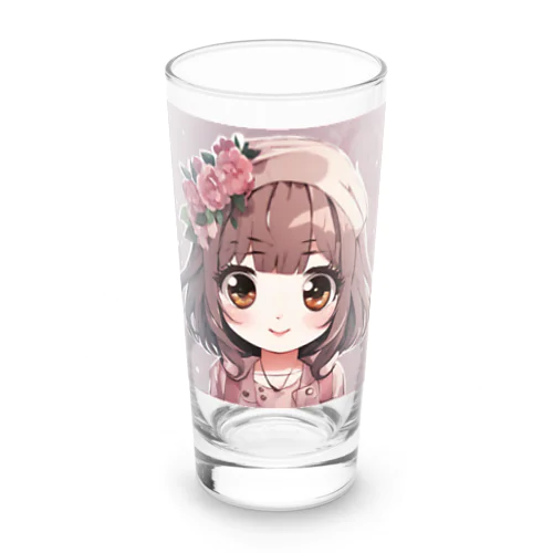 かわいい女の子 Long Sized Water Glass