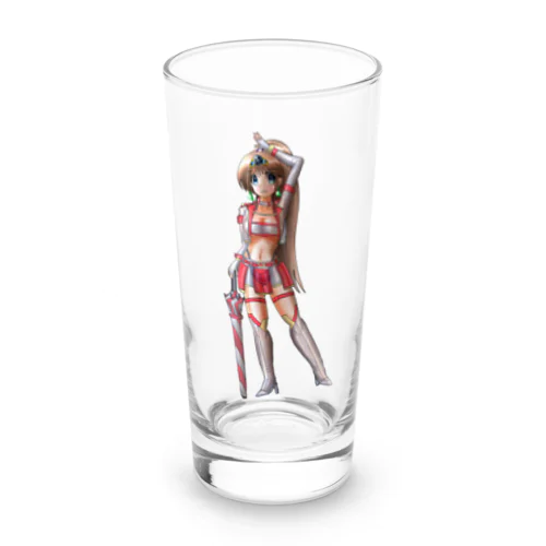 鉄研総裁レースクイーン Long Sized Water Glass