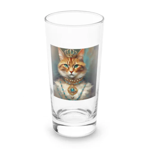 パライバトルマリンの瞳の猫 Long Sized Water Glass