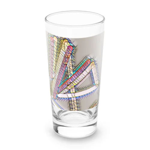 【Abstract Design】No title - Mosaic🤭 Long Sized Water Glass