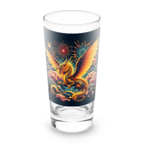 華麗なる龍の舞” (The Majestic Dance of the Dragon) Long Sized Water Glass