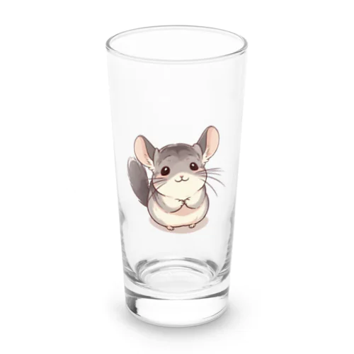 おねだりチンチラ Long Sized Water Glass