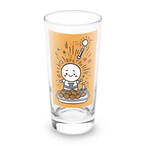 たこ焼きの発明家 Long Sized Water Glass