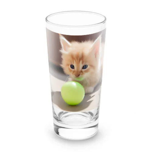 もふもふな子猫 Long Sized Water Glass