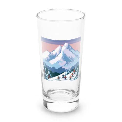 winter sports Long Sized Water Glass