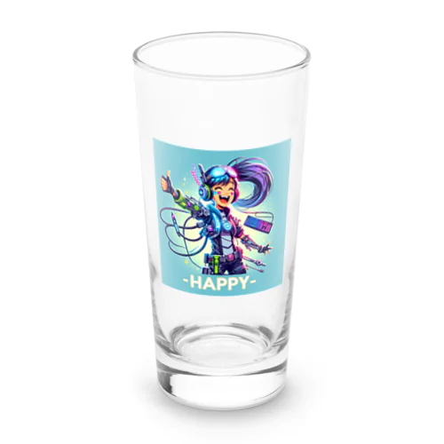 ゲーミング少女ピーシーツー Long Sized Water Glass