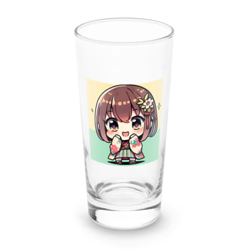 和服女子 Long Sized Water Glass