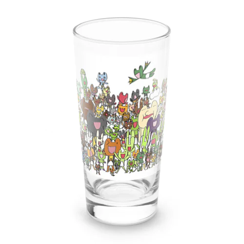 かえる大集合 Long Sized Water Glass