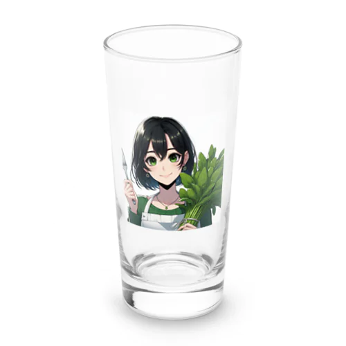 今日は、ほうれん草で良いですか？ Long Sized Water Glass