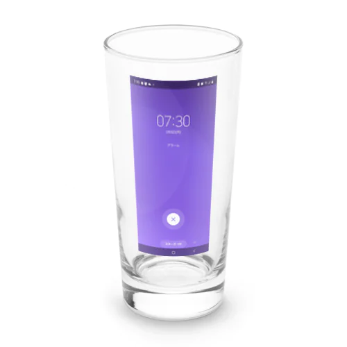 スヌーズ画面 Long Sized Water Glass