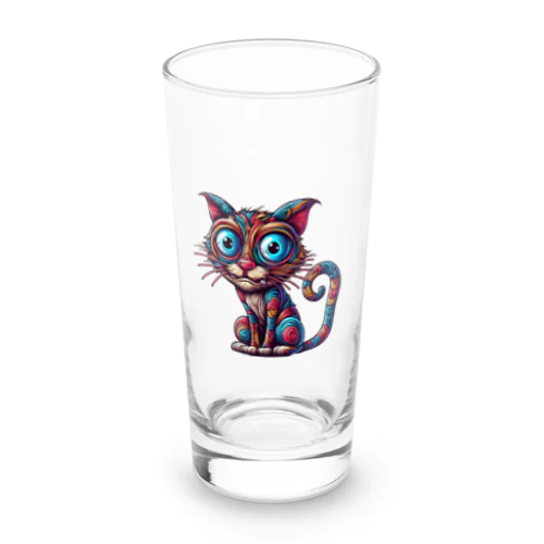 カラフル猫 Long Sized Water Glass