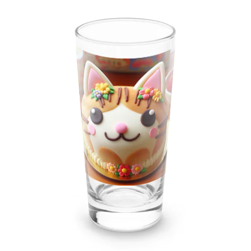 ねこケーキ２ Long Sized Water Glass