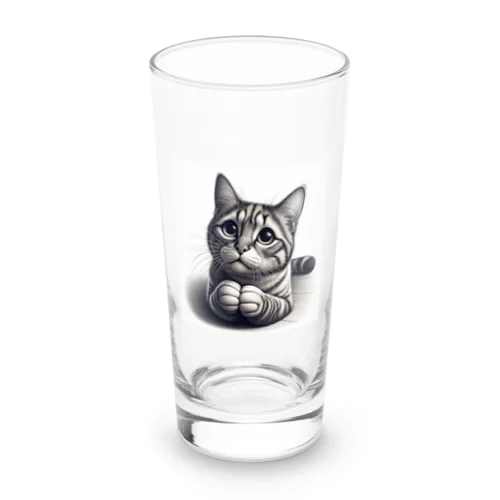 おねだり猫 Long Sized Water Glass