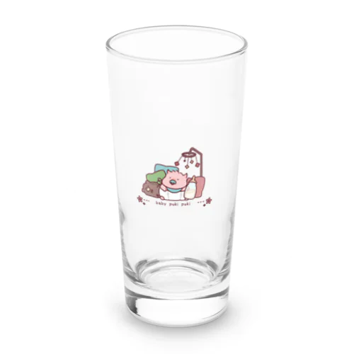 baby puki puki Long Sized Water Glass