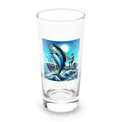 マグロ　フィッシング Long Sized Water Glass