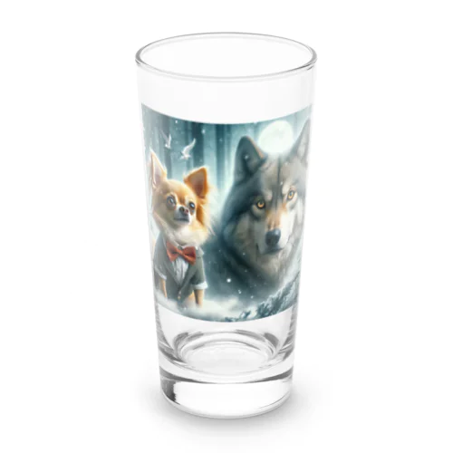 狼とチワワ6 Long Sized Water Glass