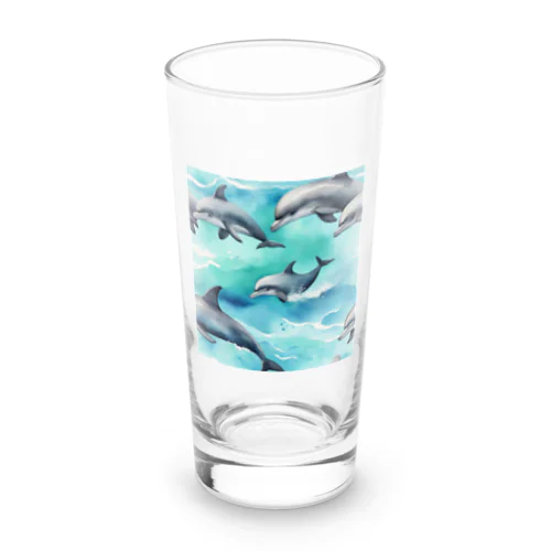 いるかさん Long Sized Water Glass