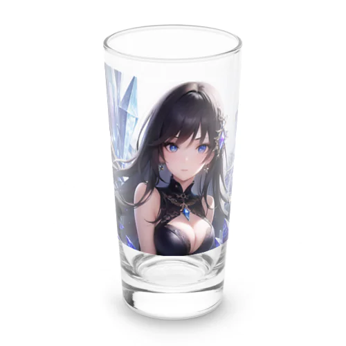 クリスタルと女性 Long Sized Water Glass