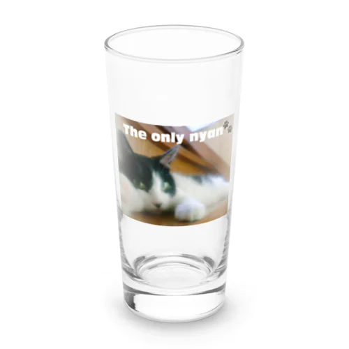  『The only nyan🐾』 Long Sized Water Glass