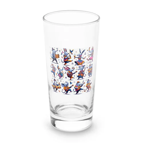 踊る動物 Long Sized Water Glass