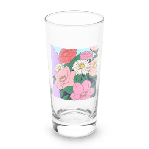 花に囲まれた日常 Long Sized Water Glass