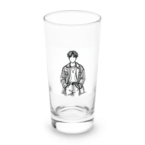 線画の人 Long Sized Water Glass