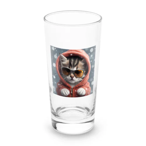 グラサン猫8 Long Sized Water Glass