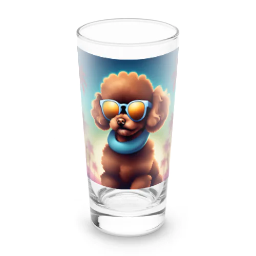 ヤンチャトイプーのアシュリーちゃん Long Sized Water Glass