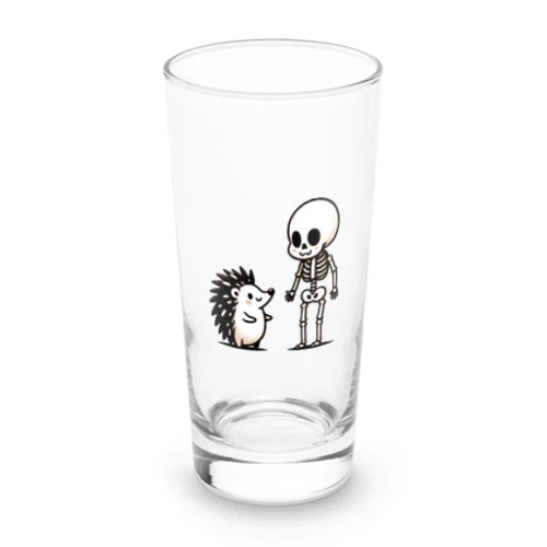 ハリネズミとがいこつ Long Sized Water Glass