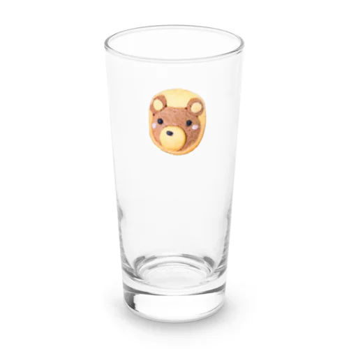 ひよこ豆の手作りクマちゃんクッキー Long Sized Water Glass