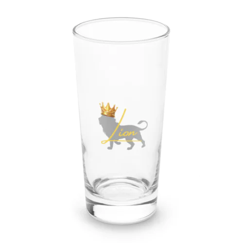 Lion Long Sized Water Glass