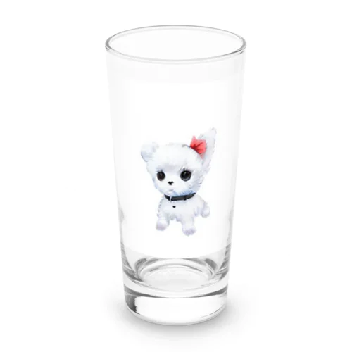 だってマルチーズだもん　素 Long Sized Water Glass