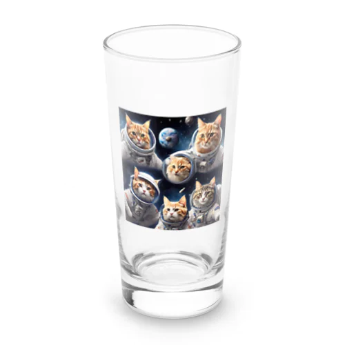 猫の宇宙旅行 Long Sized Water Glass