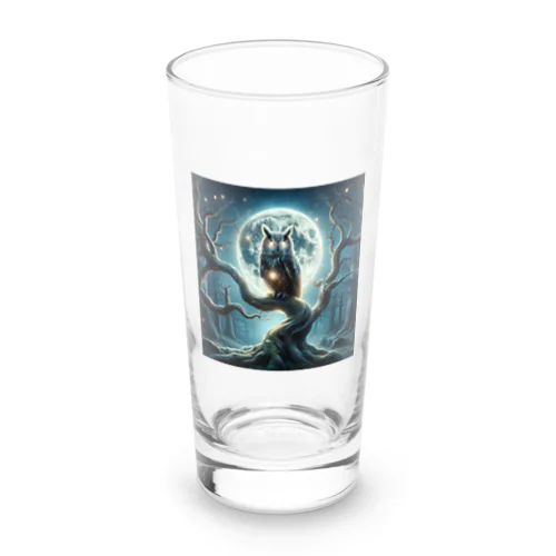 夜のみみずく Long Sized Water Glass