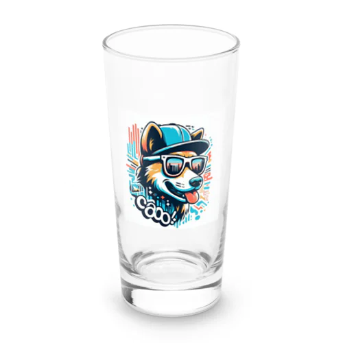 Cool Dog Long Sized Water Glass