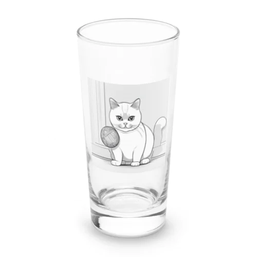 ブリティッシュショートヘア     猫 Long Sized Water Glass