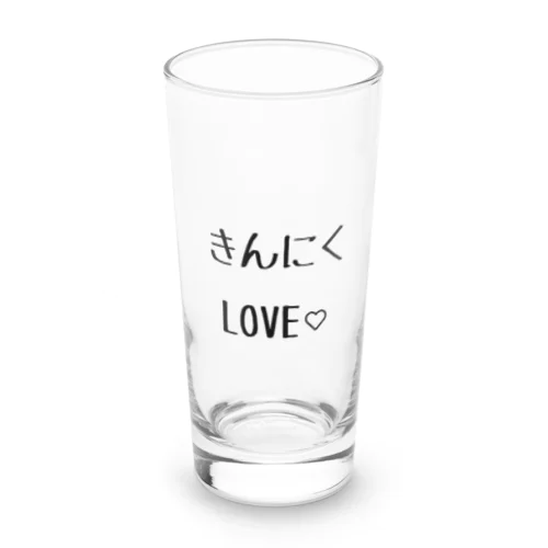 筋肉LOVE Long Sized Water Glass