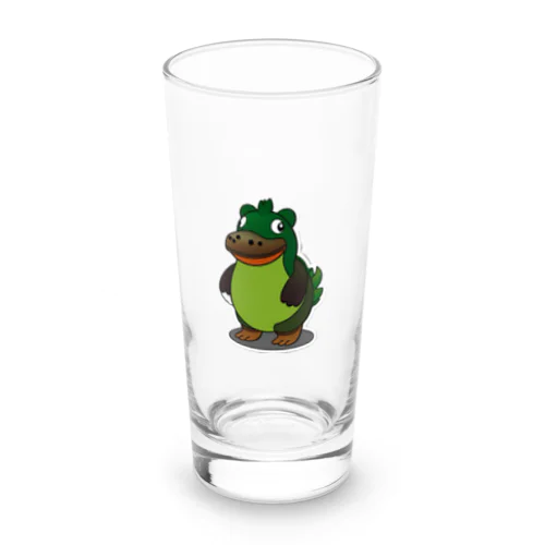 緑、恐竜、ワニ Long Sized Water Glass