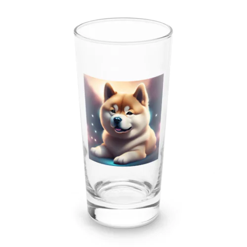 もふもふ わんこ Long Sized Water Glass